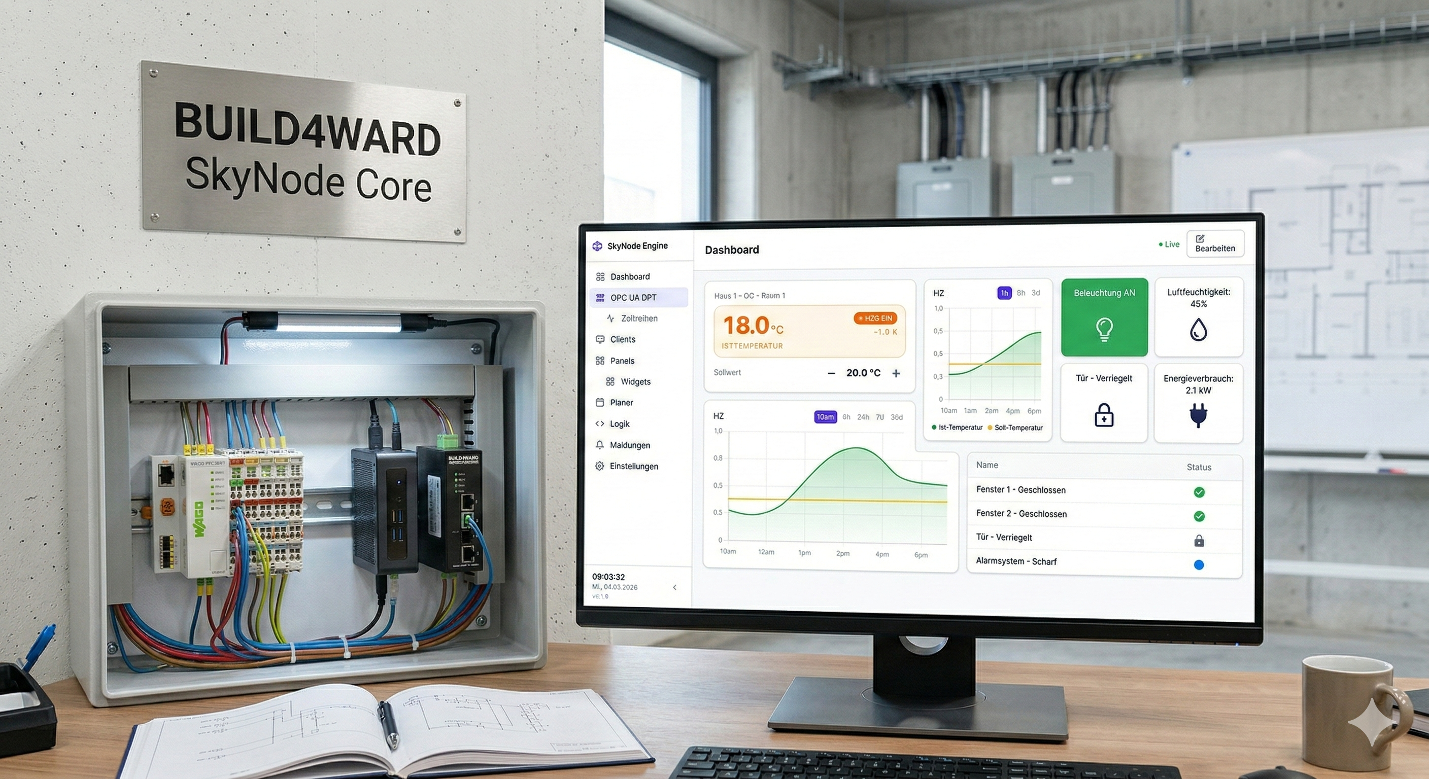 Beispiel: SkyNode Core und Engine im Einsatz