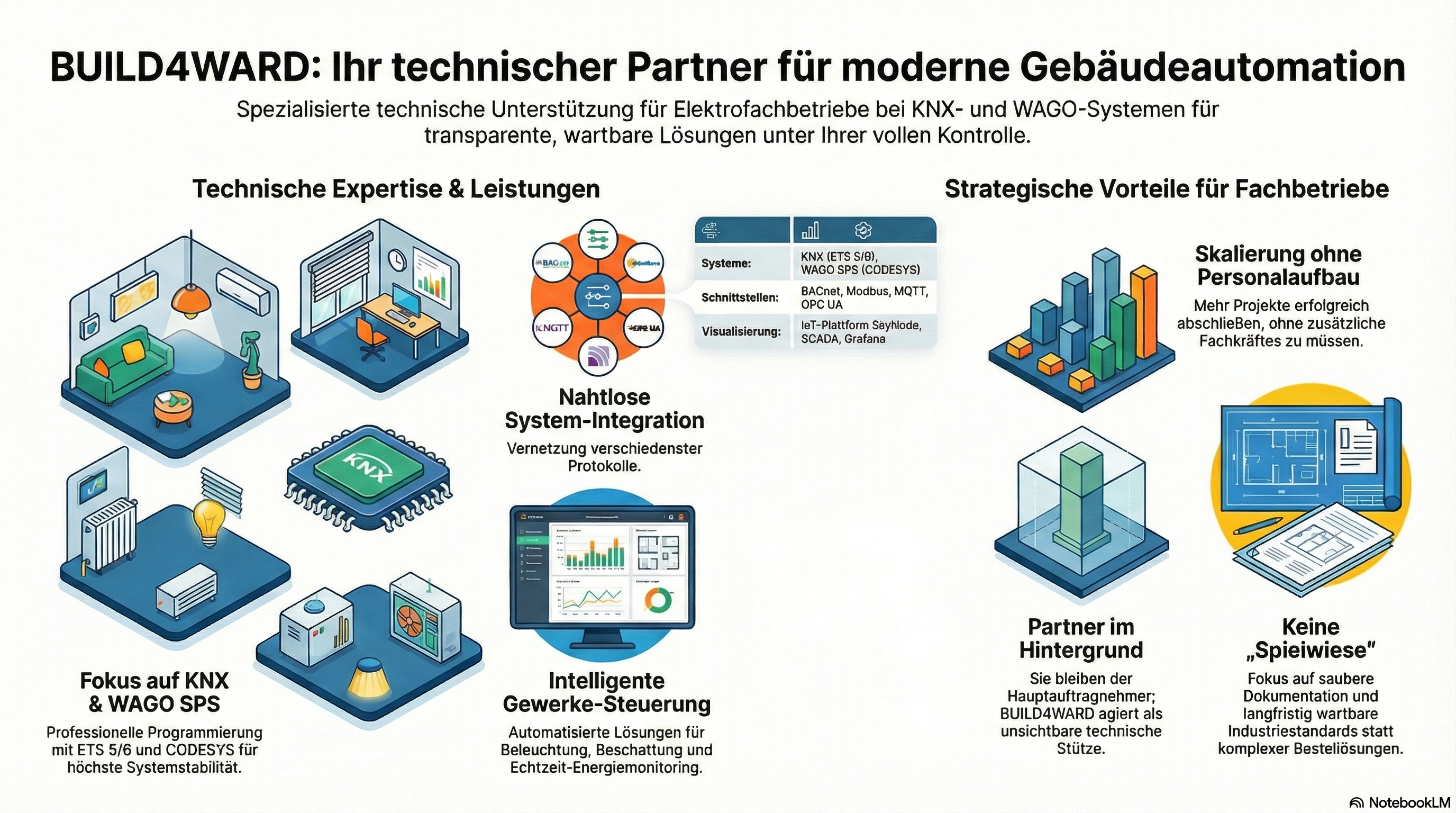 BUILD4WARD Übersicht